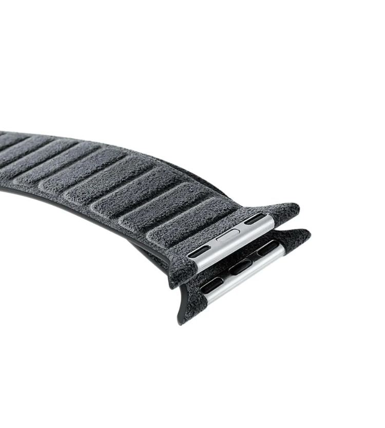 Alcantara - Apple Watch Strap 42mm/44mm/45mm/46mm + Ultra(49mm) - Space Grey