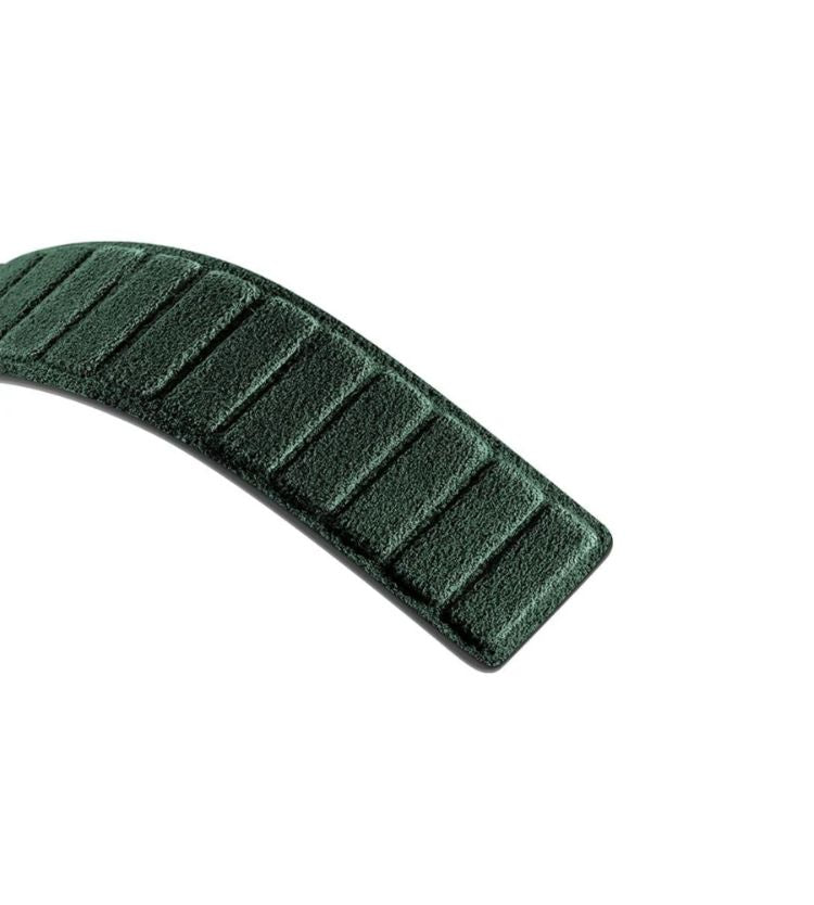 Alcantara - Apple Watch Strap 42mm/44mm/45mm/46mm + Ultra(49mm) - British Racing Green