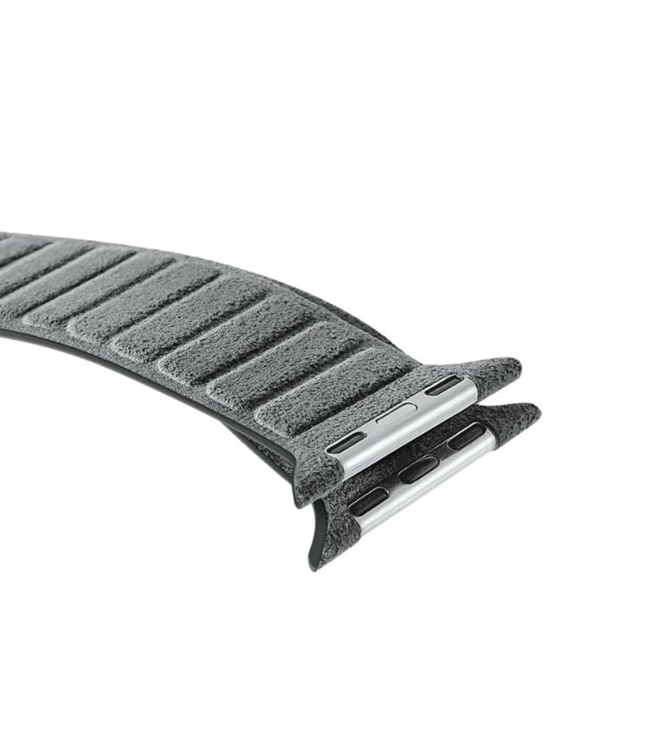 Alcantara - Apple Watch Strap 42mm/44mm/45mm/46mm + Ultra(49mm) - Ash Grey