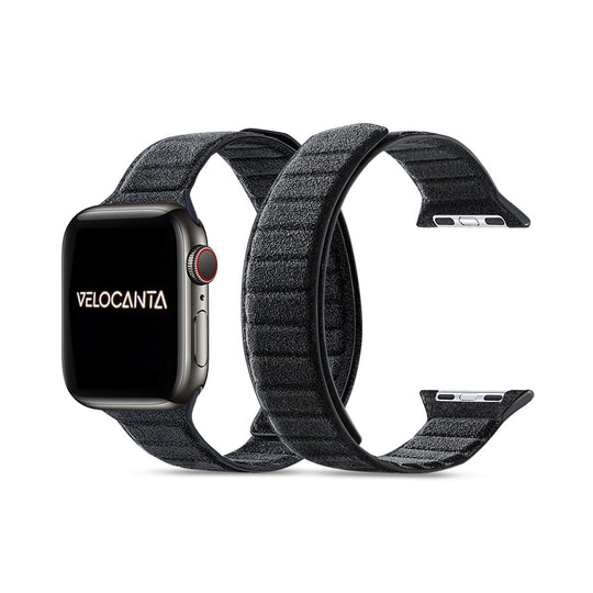 Alcantara - Apple Watch Strap 38mm/40mm/41mm - Space Grey