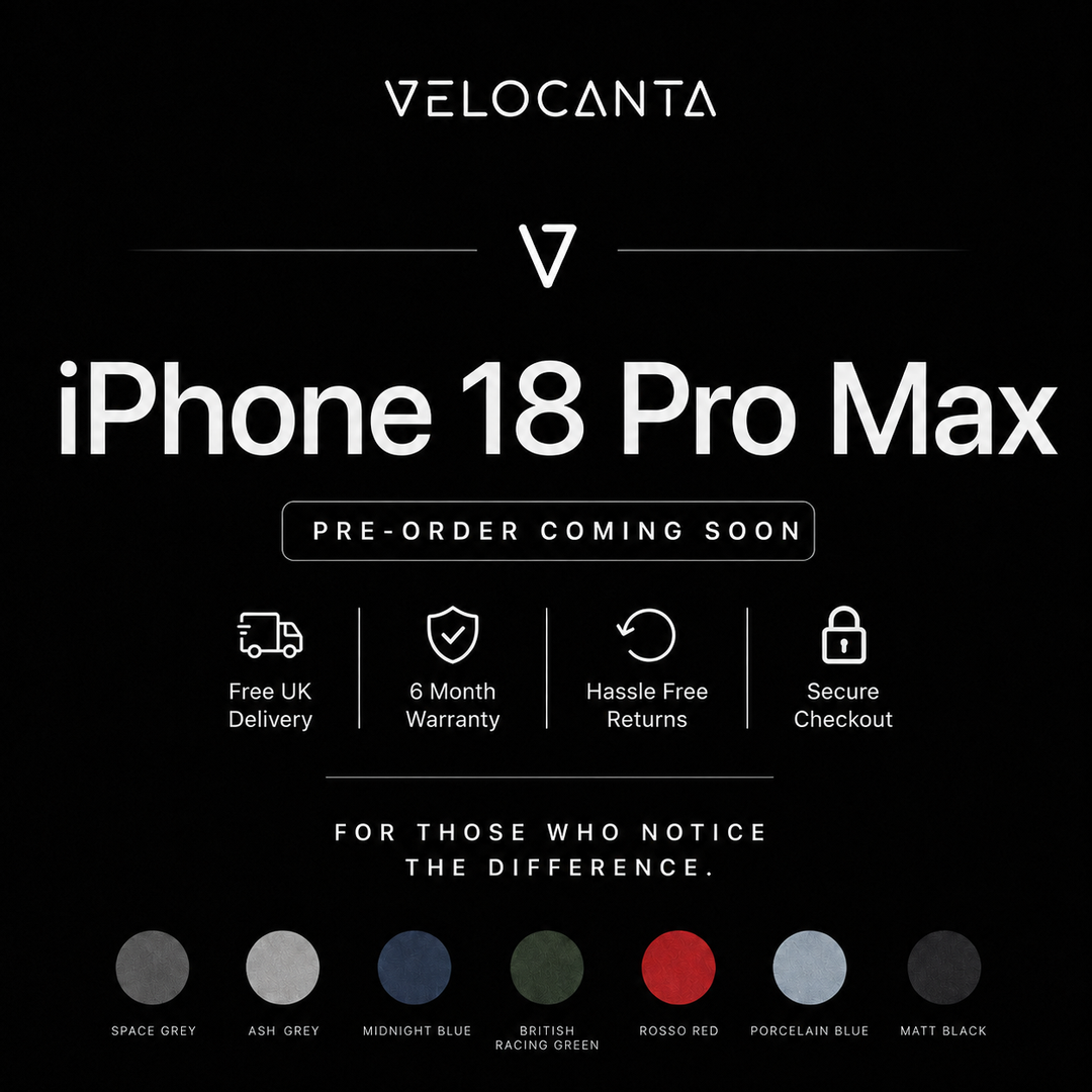 iPhone 18 Pro Max - Alcantara Case - Ash Grey