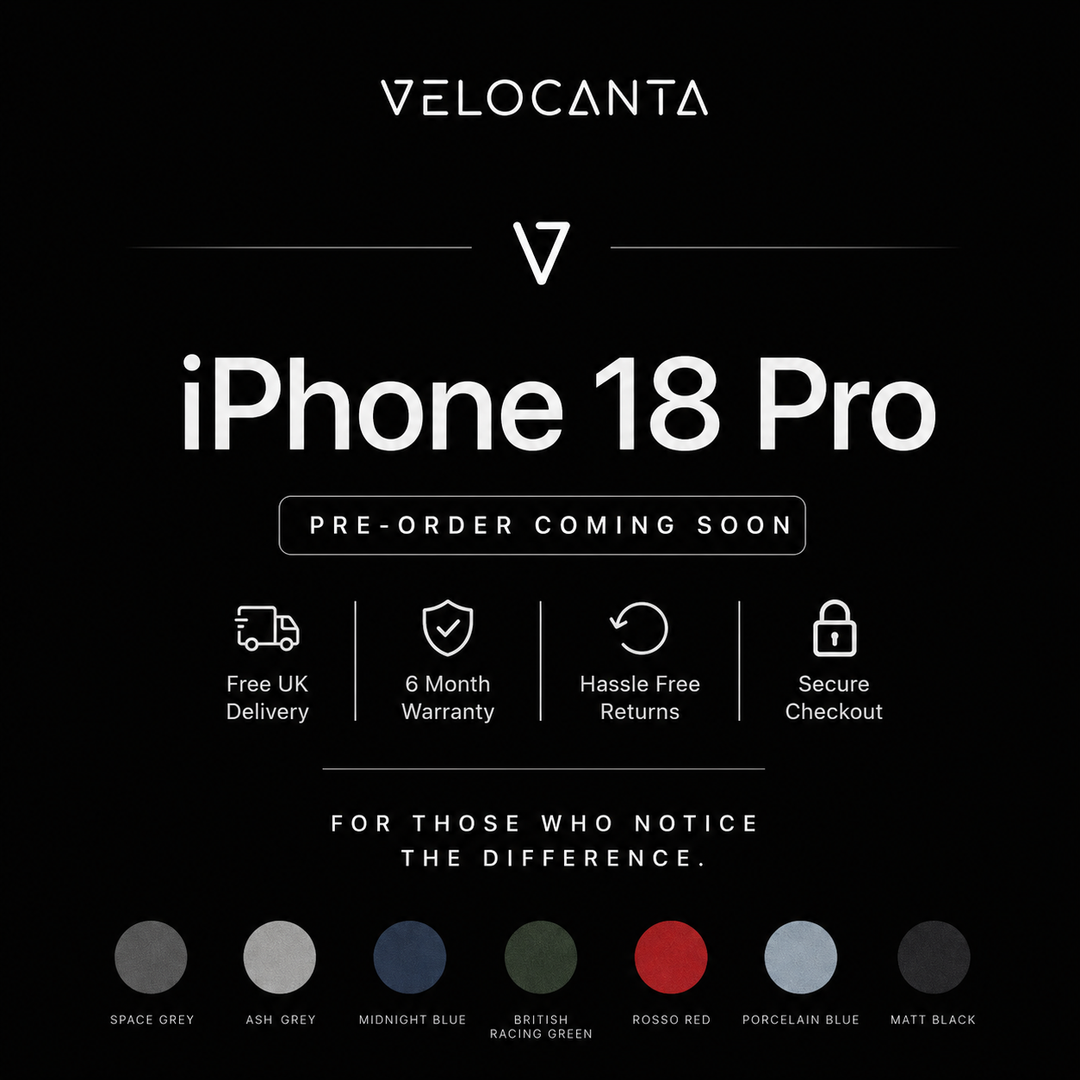 iPhone 18 Pro - Alcantara Case - Ash Grey