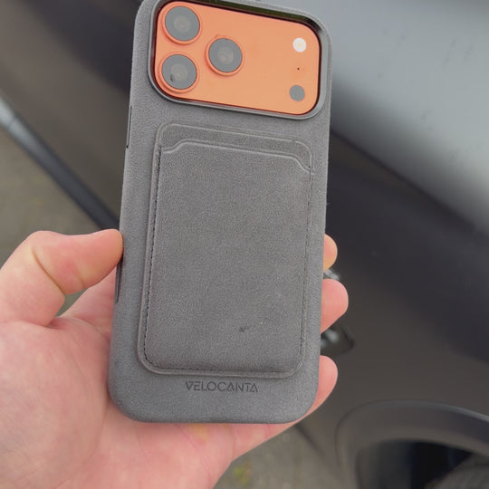 iPhone 17 Pro - Alcantara Case - Space Grey