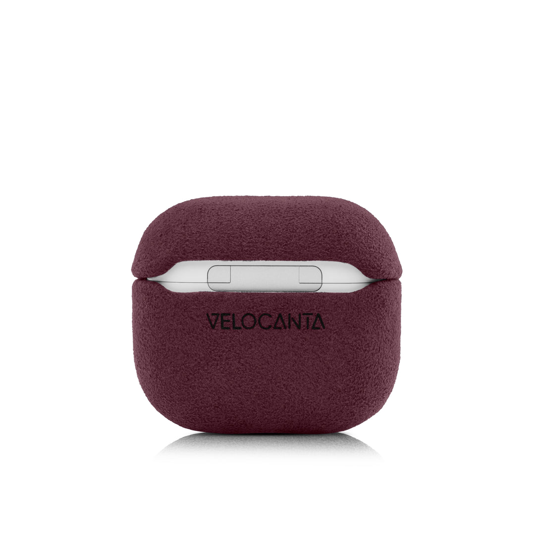 AirPods (3rd generation) - Alcantara Case - Rosso Red