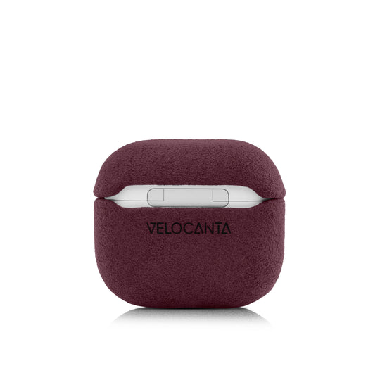 AirPods (3rd generation) - Alcantara Case - Rosso Red